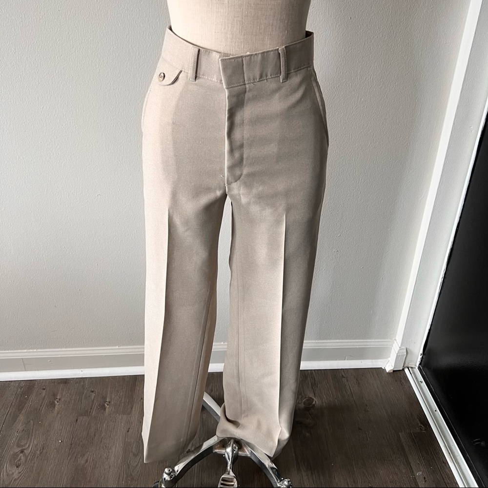 Vintage Farah tan trousers